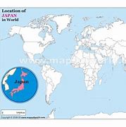 Image result for World Map with Japan