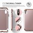 Image result for iPhone Rose Gold with Black Case