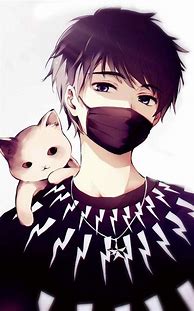 Image result for Best Profile Pics Boy and Cat Anime