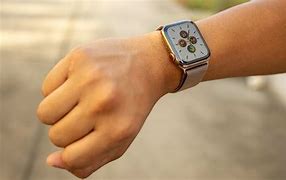 Image result for Yellow Gold Apple Watch On Wrist