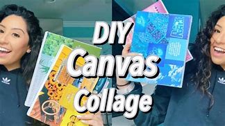 Image result for Making a Collage On Canvas