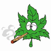 Image result for Cartoon Weed Leaf Smoking