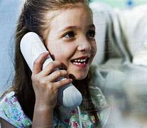 Image result for Girl On Landline Phone