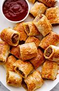 Image result for Sausage Rolls and Sauce