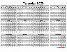 Image result for Year 2020 Calendar with Weeks