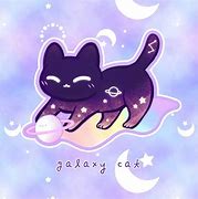 Image result for Galaxy Cute Alien Cat Art