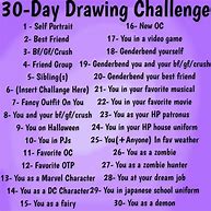 Image result for 30-Day Drawing Challenge for Fall