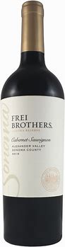 Image result for Frei Brothers Cabernet Sauvignon Reserve