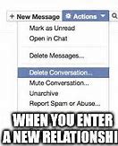 Image result for Deleting a Long Message Meme