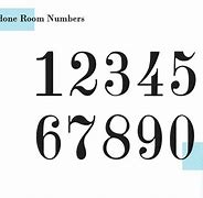 Image result for Fancy Number Fonts