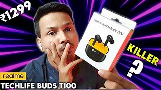 Image result for Real Me Air Pods T100 Color