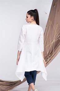 Image result for Long Linen Tunic
