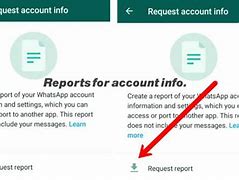 Image result for WhatsApp Request Account Info