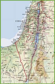 Image result for Israel Maps Printable