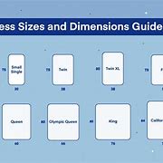 Image result for Standard Bed Mattress Sizes