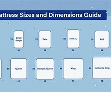 Image result for Bed Size Comparison Chart