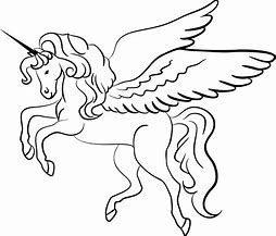 Image result for Unicorn Horn Clip Art Black and White