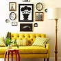 Image result for Living Room Colour Schemes Yellow