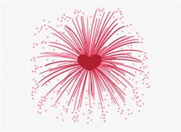 Image result for Heart Fireworks Clip Art