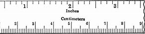 Image result for Inches and centimeters ruler
