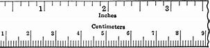 Image result for Quarter Inch Ruler