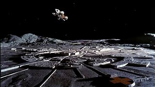 Image result for SpaceX Moon Base