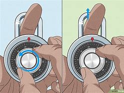 Image result for How to Open a 3 Digit Combination Lock