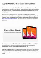 Image result for Google User Manual of an iPhone