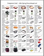 Image result for Retired Pampered Chef Products