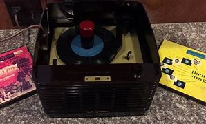 Image result for RCA Victor Record Player with 45 Records