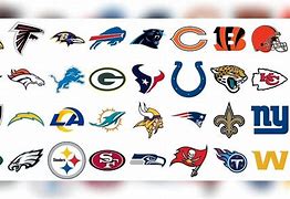 Image result for NFL 32 Team Logo Football