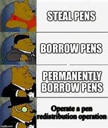 Image result for Stealing Pens Meme
