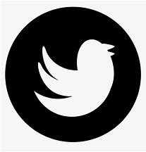 Image result for Twitter Logo in Black and White