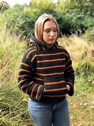Image result for Everyday Hoodie Crochet Pattern