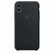 Image result for Apple iPhone X Silicone Case Black