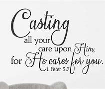 Image result for Catholic Bible 1 Peter 5 7
