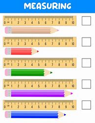 Image result for Measuring Length with Rulers Worksheets