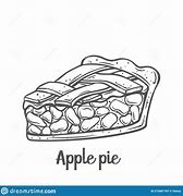 Image result for Apple Pie Clip Art Black and White