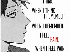 Image result for Sad Dark Anime Quotes