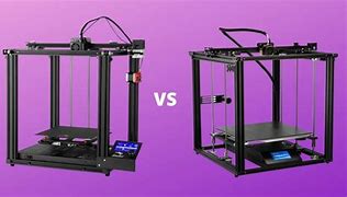 Image result for Creality 3D Printer vs Resin Printer