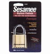Image result for Sesame Marine Locks