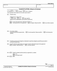 Image result for Breach of Contract Notice California