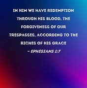 Image result for Ephesians 1:7