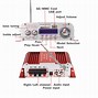 Image result for 4 Channel Amplifier Home Audio