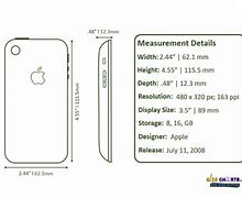 Image result for Actual Size iPhone 3GS