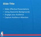 Image result for PPT Template of NBA