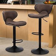 Image result for Contemporary Swivel Bar Stools