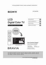 Image result for Sony TV User Guide