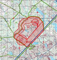 Image result for CFB Gagetown Airstrip 2 Map