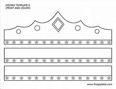 Image result for Princess Crown Template Pattern
